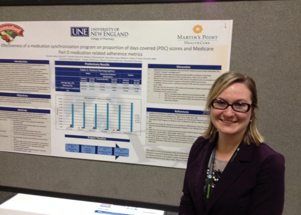 UNE pharmacy students present research at ASHP Midyear Conference